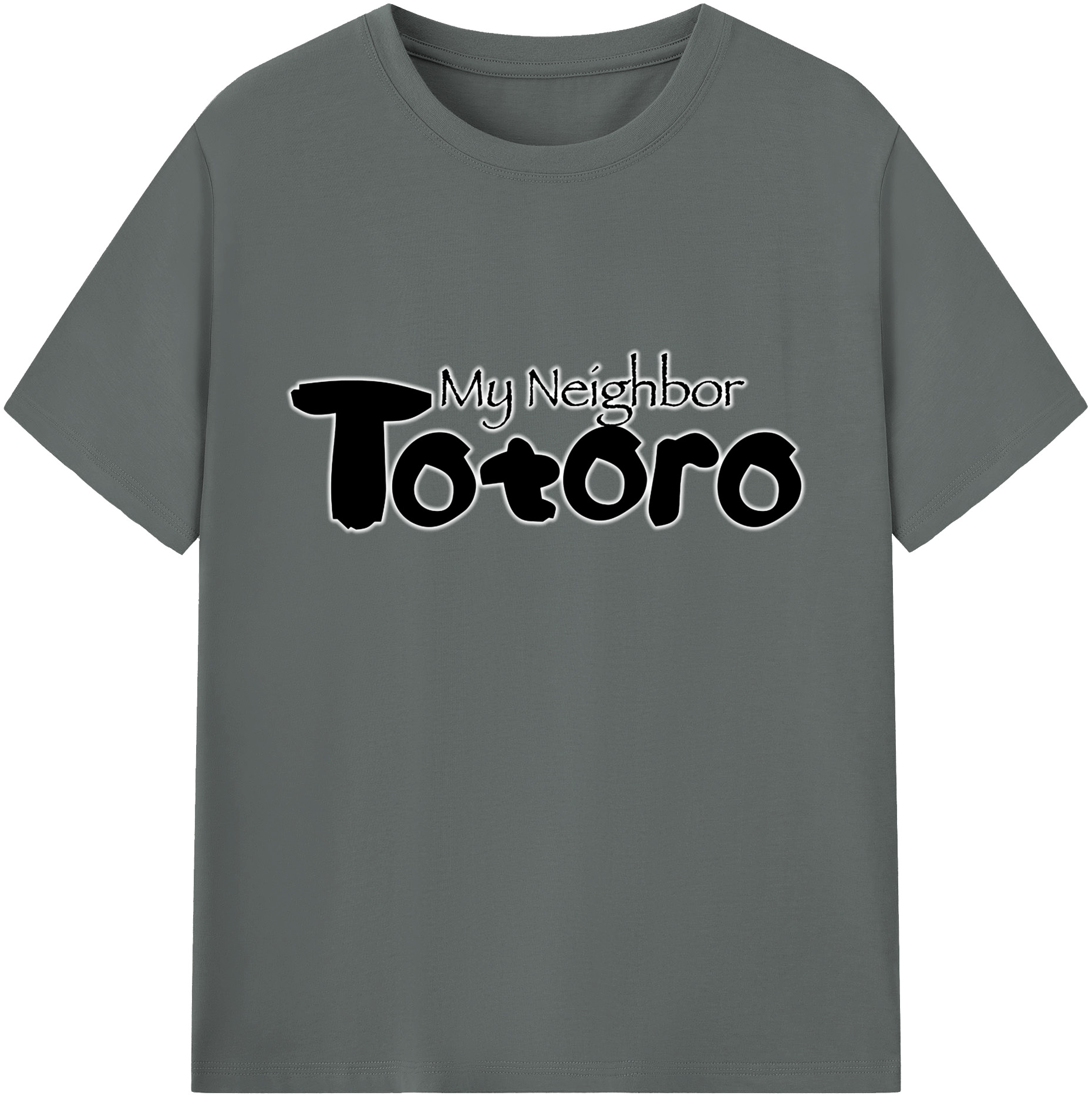 （画像用） となりのトトロ 草壁メイ 草壁サツキ My Neighbor Totoro Satsuki Kusakabe Mei Kusakabe 綿100％ メンズ半袖Tシャツ｜肌触りやわらか＆通気性